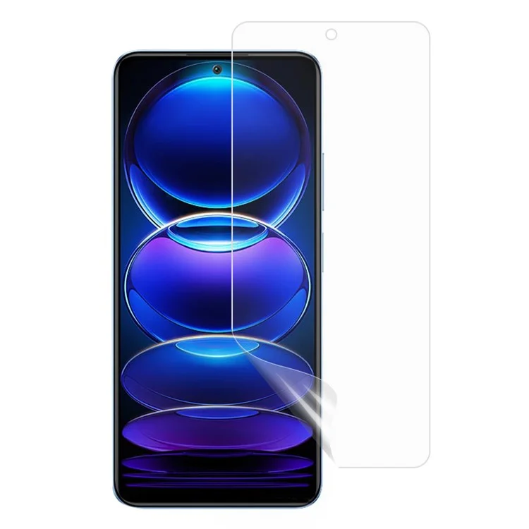 For Xiaomi Redmi Note 12 5G (China) / (India) / (Global) / Poco X5 5G Anti-scratch Soft PET Screen Protector High Definition Bubble-free Screen Film