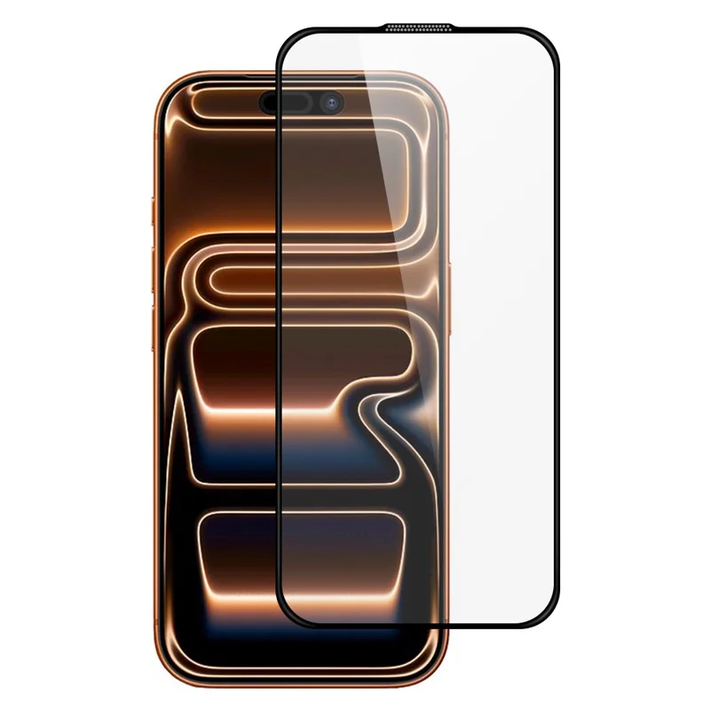 TOTU AB-058 til iPhone 17 Pro Max skærmværn med silketryk, temperskit, anti-støv, gennemsigtig folie