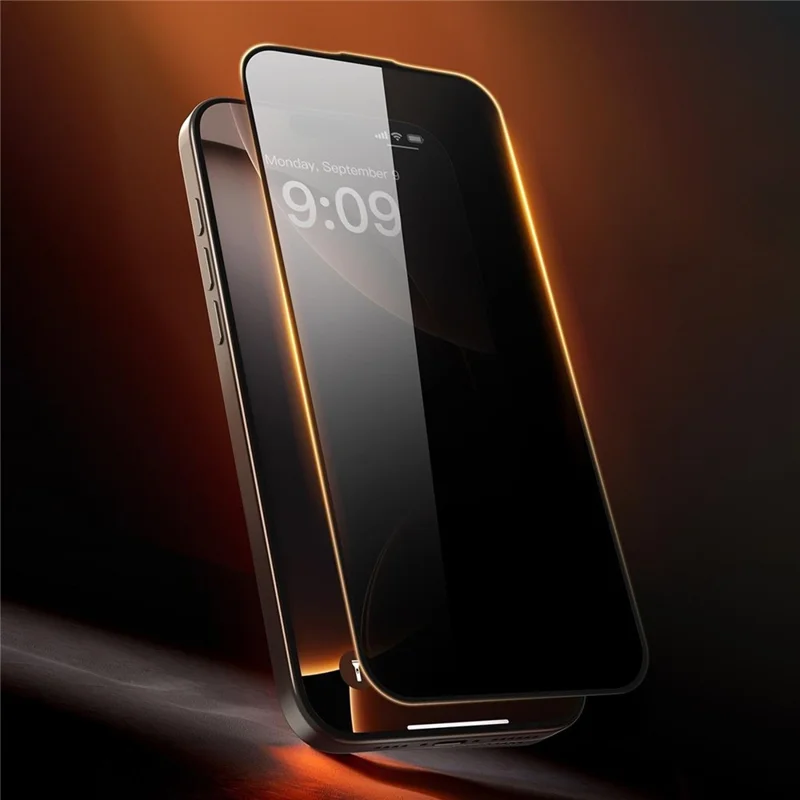 TOTU AB-059 Na iPhone 17 Pro Max Ochrona Prywatności Ekranu z Sitodrukiem Hartowane Szkło Antykurzowa Folie