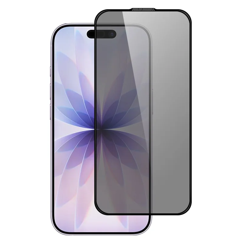 TOTU AB-059 For iPhone 17 Privacy Screen Protector Silk Printing Tempered Glass Anti Dust Film