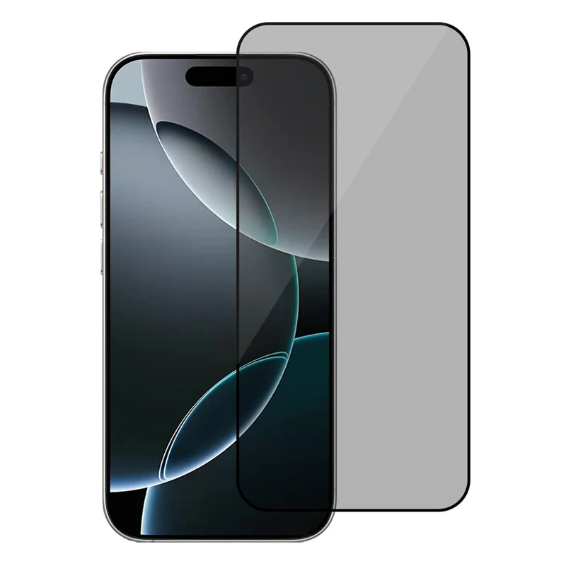 TOTU AB-059 For iPhone 16 Pro Max Privacy Screen Protector Silk Printing Tempered Glass Anti Dust Film