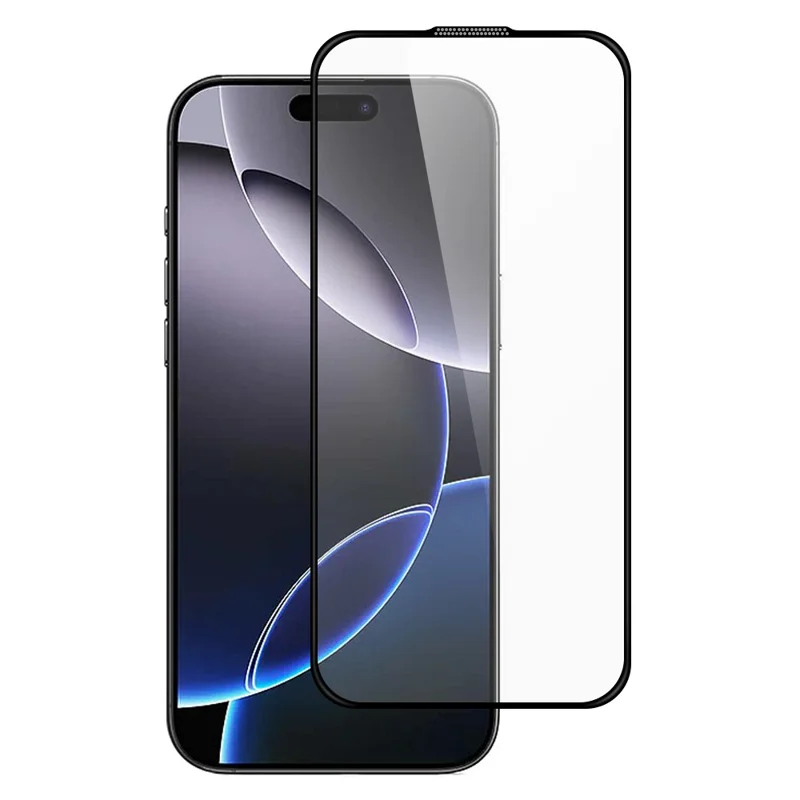 Protector de pantalla TOTU AB-058 para iPhone 16 Pro Max Vidrio templado con impresión de seda Película transparente antipolvo