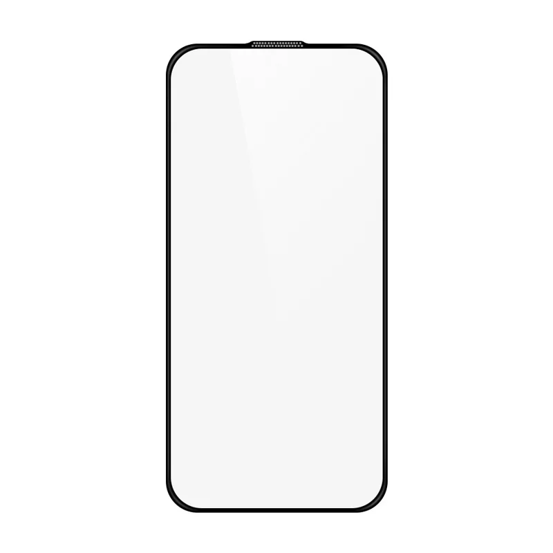 TOTU AB-058 Protector de pantalla de vidrio templado con impresión de seda para iPhone 14 Pro Max, película antipolvo clara