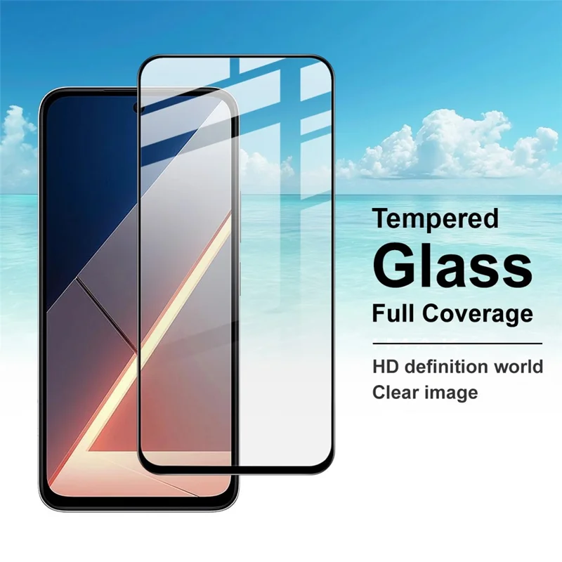IMAK Pro+ Series For Xiaomi Poco M7 4G (EU) (171mm) Tempered Glass Full Screen Protector Sensitive Touch Film
