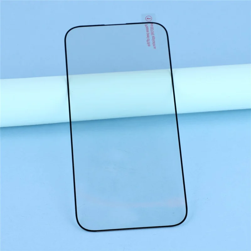 For iPhone 17 Screen Protector Silk Printing Full Glue Tempered Glass Screen Film with Camera Lens Film