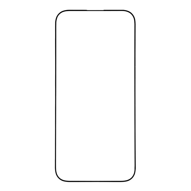 For iPhone Air Screen Protector Silk Printing Full Glue Tempered Glass Screen Film with Camera Lens Film