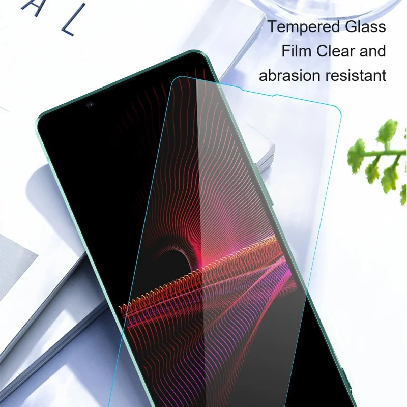 AMORUS For Sony Xperia 10 VIII / 10 VII Front Screen Protector 2.5D Arc Edge 9H High Aluminum-Silicon Glass Film