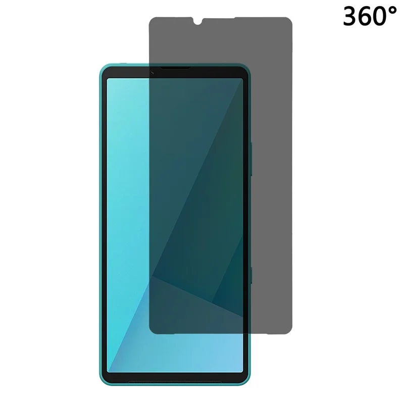 For Sony Xperia 10 VII Anti Spy Tempered Glass 360° Privacy Protection 0.25 Arc Screen Protector