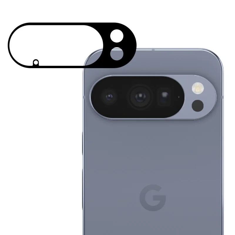 For Google Pixel 10 Pro Tempered Glass Lens Protector Black Silk Printing Camera Lens Film