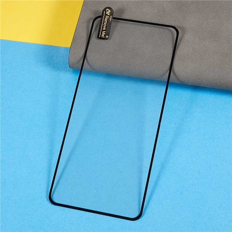 Para Motorola Moto G72 4G Ultra Clear Anti-explosion Tempered Glass Film Full Glue Silk Printing Full Screen Protector