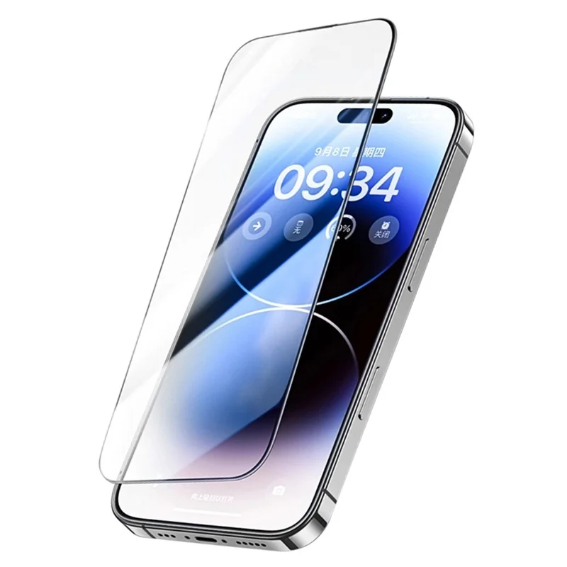 COTECI na iPhone 17 Pro Ochrona Pełnego Ekranu HD Filtr Ekranu z Matowego Nadruku Antyodblaskowy Filtr z Hartowanego Szyby