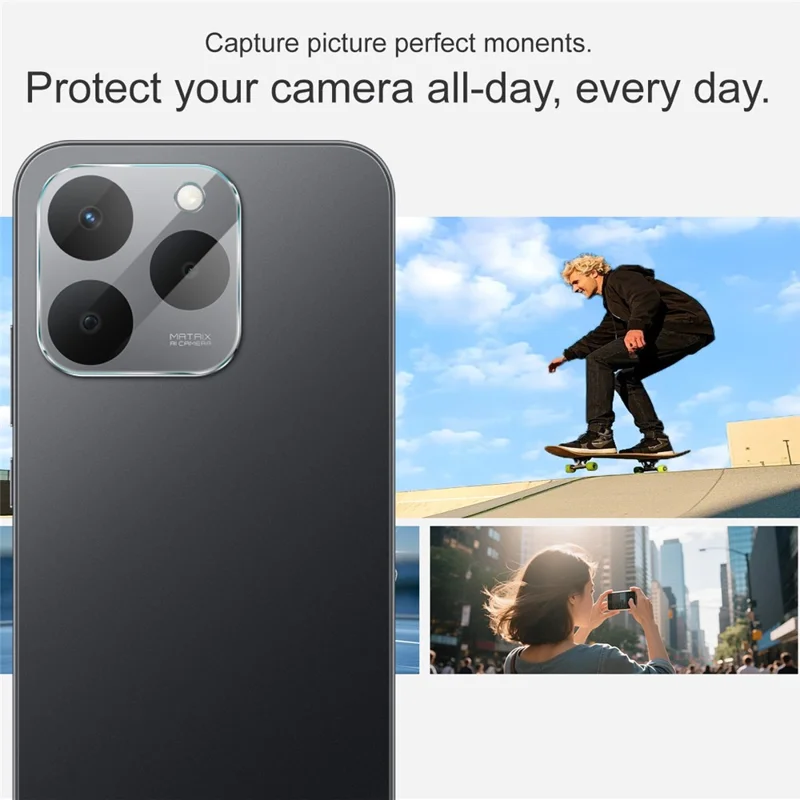 IMAK For Realme 15T 5G Camera Lens Protector Slim Tempered Glass Lens Film