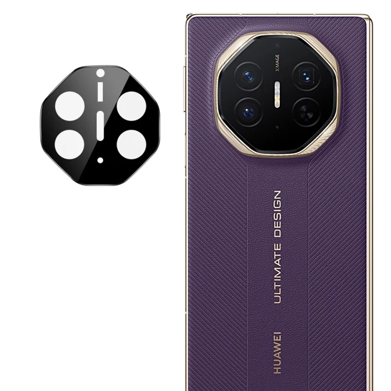 IMAK For Huawei Mate XTs Ultimate Camera Lens Protector Tempered Glass HD Clear Lens Film (Black Version)
