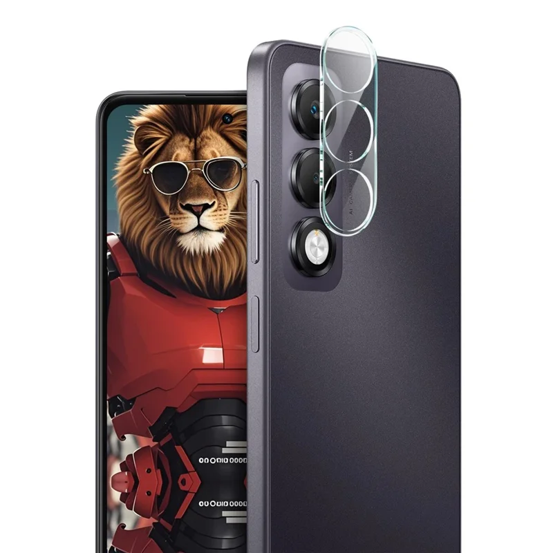 IMAK For Oppo A5i Pro 4G Tempered Glass Camera Lens Protector + Acrylic Lens Cap