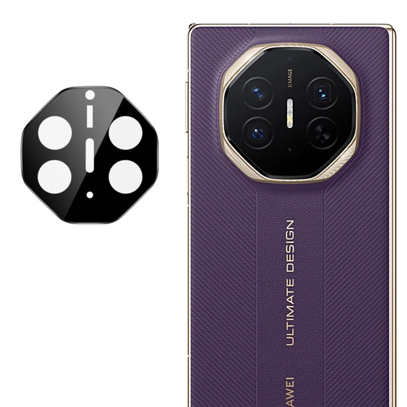 IMAK For Huawei Mate XTs Ultimate Tempered Glass Camera Lens Protector with Self Positioning Frame (Black Version)