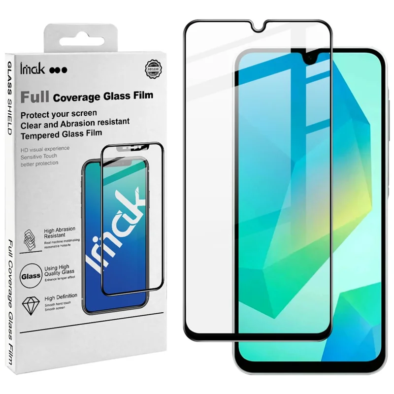 IMAK Pro+ Series For Samsung Galaxy A17 5G / A17 4G Tempered Glass Full Screen Protector Sensitive Touch Film