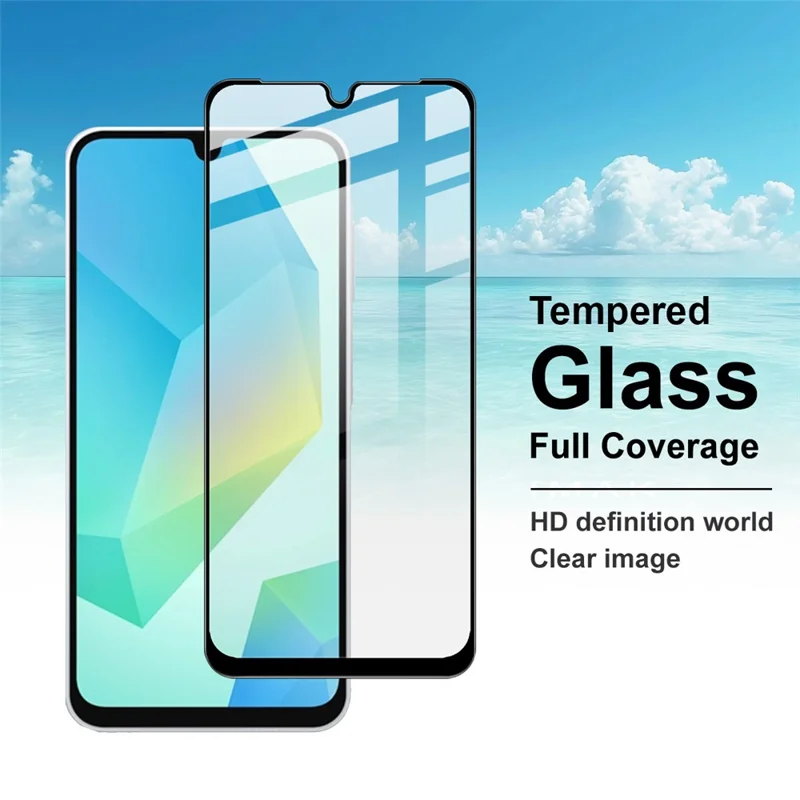 IMAK Pro+ Series For Samsung Galaxy A16 5G / 4G Tempered Glass Full Screen Protector Sensitive Touch Film