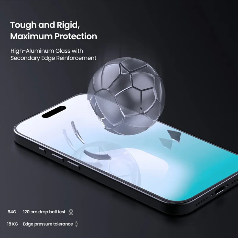 NILLKIN H+Pro voor iPhone Air Screen Protector 9H Krasbestendige Gehard Glasfolie
