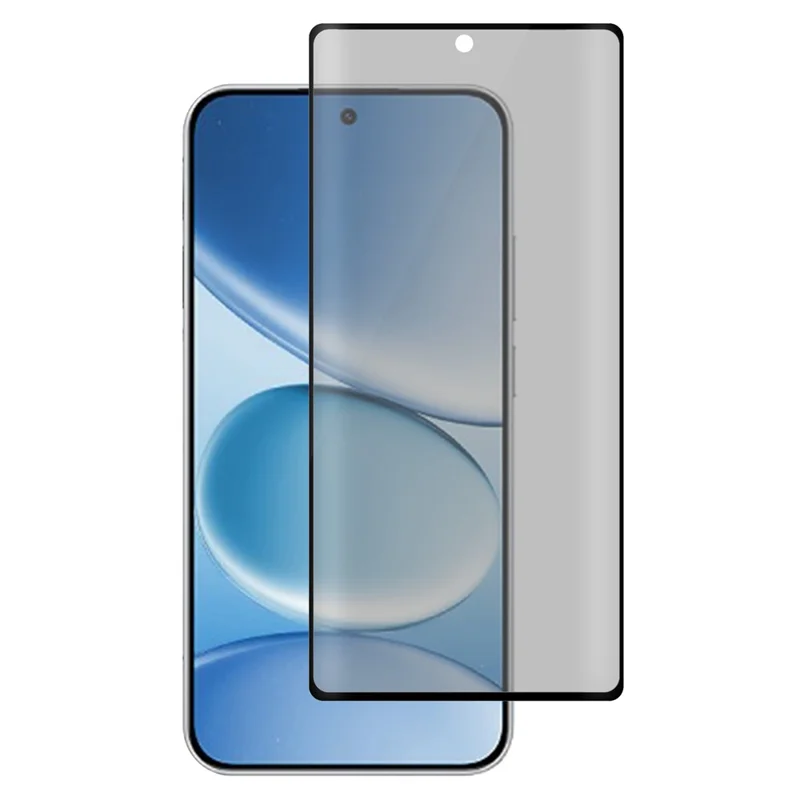 For Xiaomi Redmi Note 15 5G (Global) Privacy Screen Protector Side Glue Anti-spy Tempered Glass Film