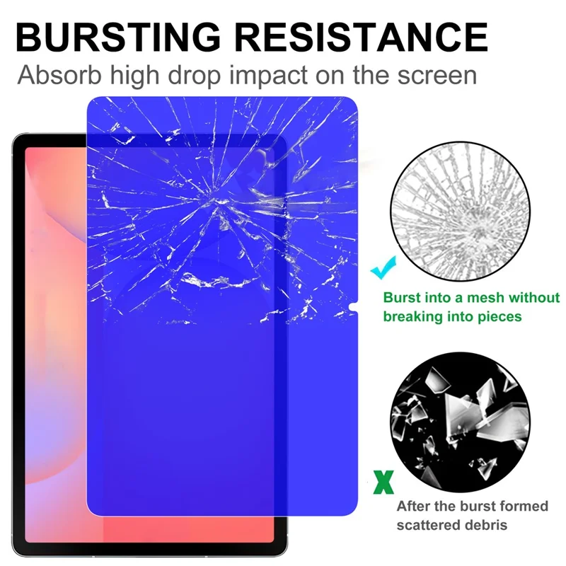For Samsung Galaxy Tab S10 Lite Tempered Glass Screen Protector Blue Light Blocking Screen Film