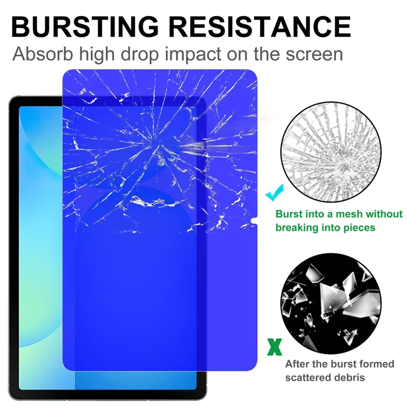 For Samsung Galaxy Tab S11 Tempered Glass Screen Protector Blue Light Blocking Screen Film