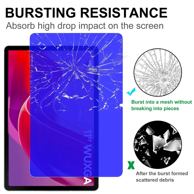 For Lenovo Tab M11 Tempered Glass Screen Protector Blue Light Blocking Screen Film