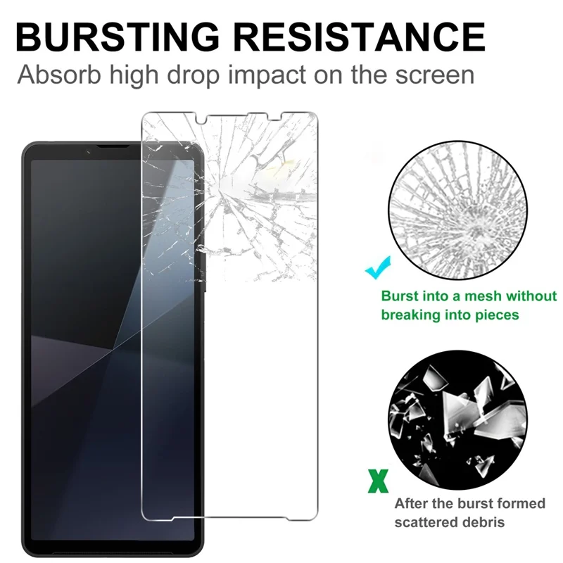 For Sony Xperia 10 VII Screen Protector 2.5D HD Tempered Glass Film