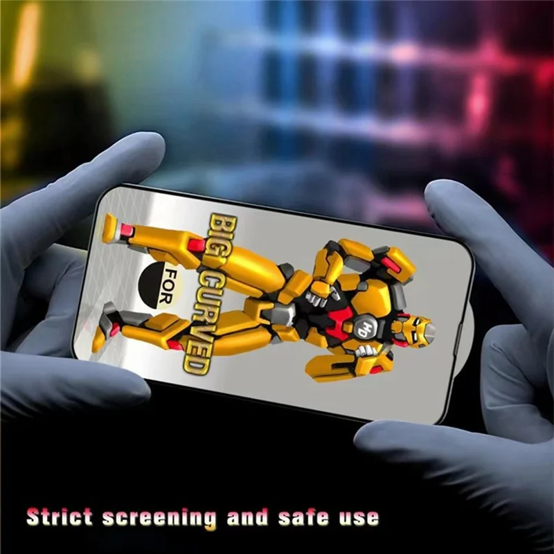 For iPhone 17 Screen Protector Big Arc Edges Ultra HD Scratch Resistant Tempered Glass Film