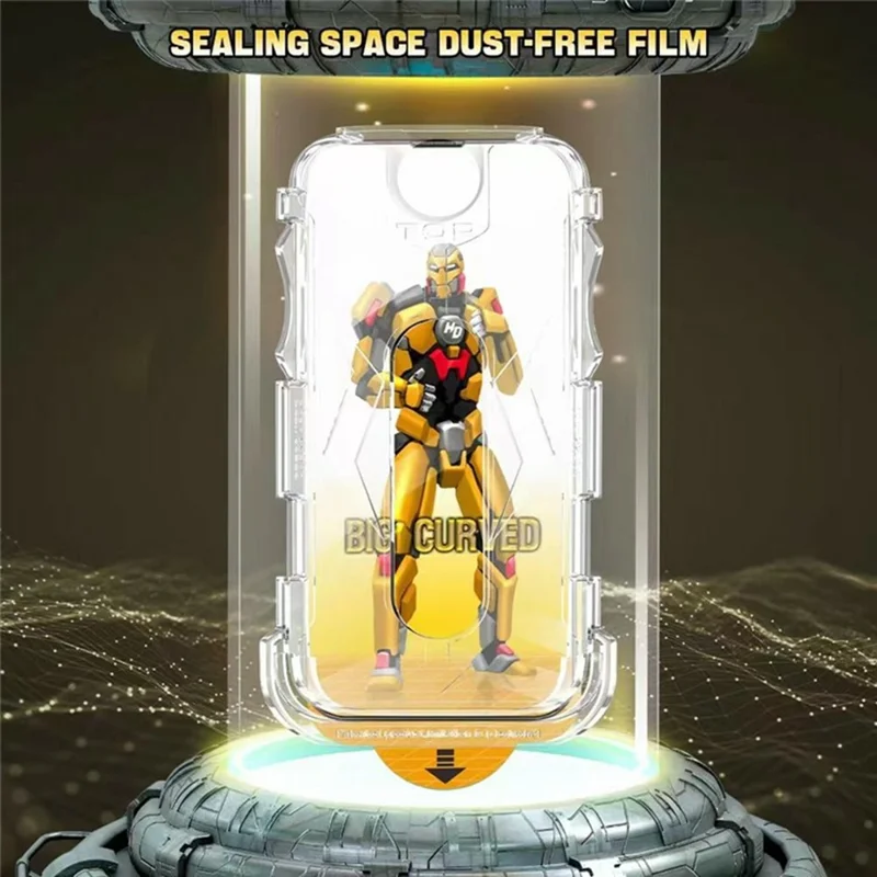 JRNLT Voor iPhone Air Screen Protector Veiligheidsglas HD Gehard Glasfolie Anti-stof met Installatiegereedschap