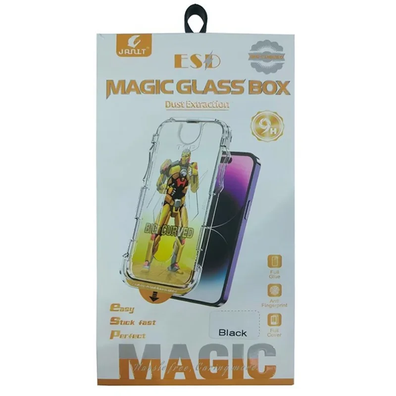 JRNLT Voor iPhone Air Screen Protector Veiligheidsglas HD Gehard Glasfolie Anti-stof met Installatiegereedschap