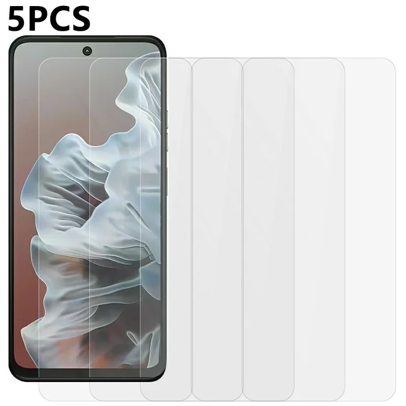 5Pcs For Motorola Moto G36 5G Front Screen Protector 0.3mm 2.5D Tempered Glass Clear Film