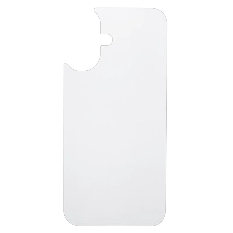 Per iPhone 17 HD Clear Tempered Glass Back Film 2.5D Arc Edge 9H Durezza Anti-Graffio Back Protector