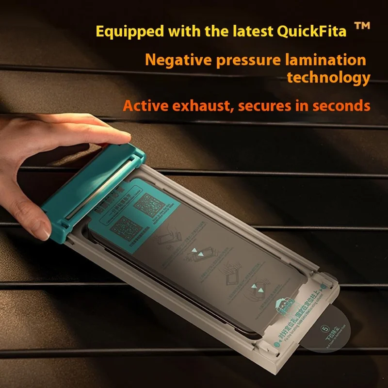 BENKS For iPhone 17 / 16 Pro HD Clear Screen Protector Hot Bending Full Glue Corning Gorilla Glass Film