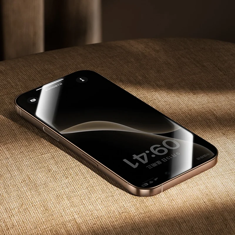 BENKS For iPhone 17 Pro Max Anti Spy Screen Protector Hot Bending Full Glue Corning Gorilla Glass Film