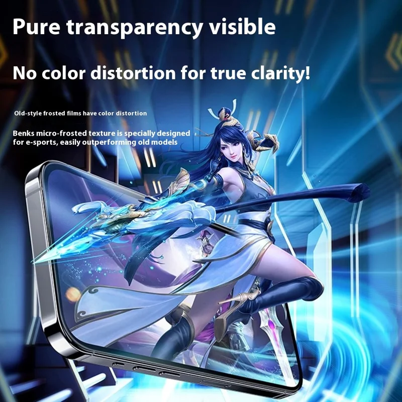 BENKS Screen Protector for iPhone 17 Pro / 17 / 16 Pro High Aluminium-silicon Glass AG Nano Frosted Film