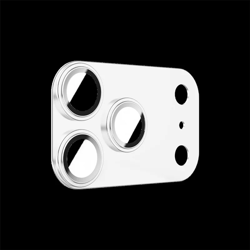 BENKS For iPhone 17 Pro Camera Lens Protector Corning Gorilla Glass + Metal Full Cover Lens Film - Titanium Grey