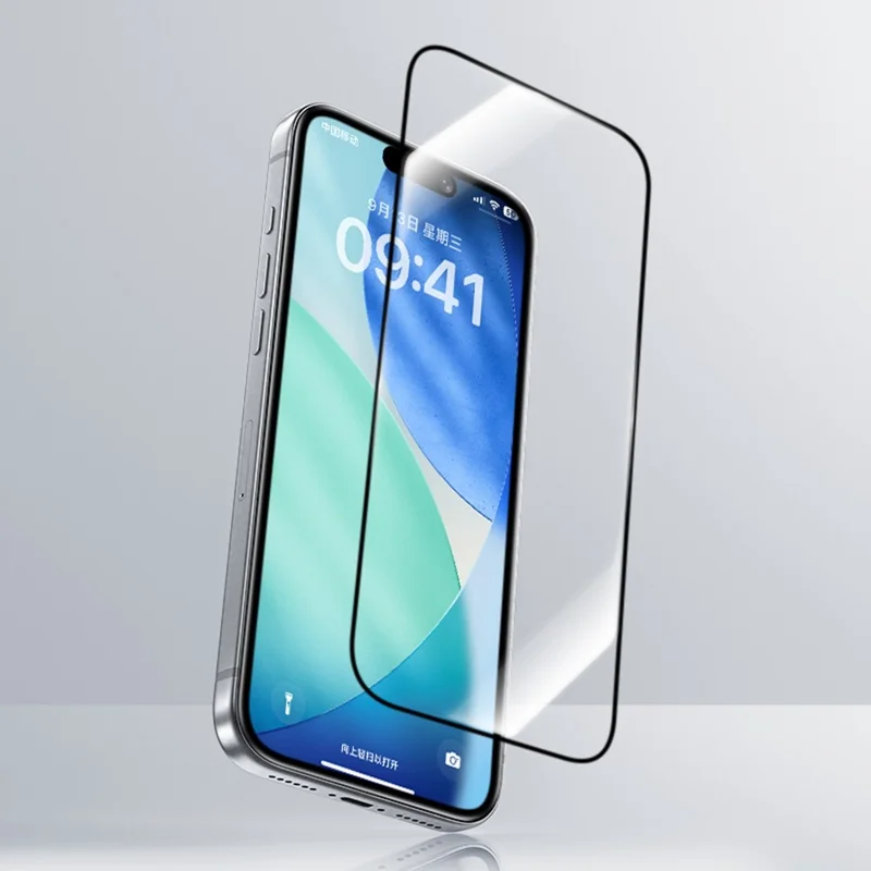 BENKS Zero Arc Series for iPhone 17 Pro Max / 16 Pro Max Screen Protector High Aluminium-silicon Glass HD Clear Film
