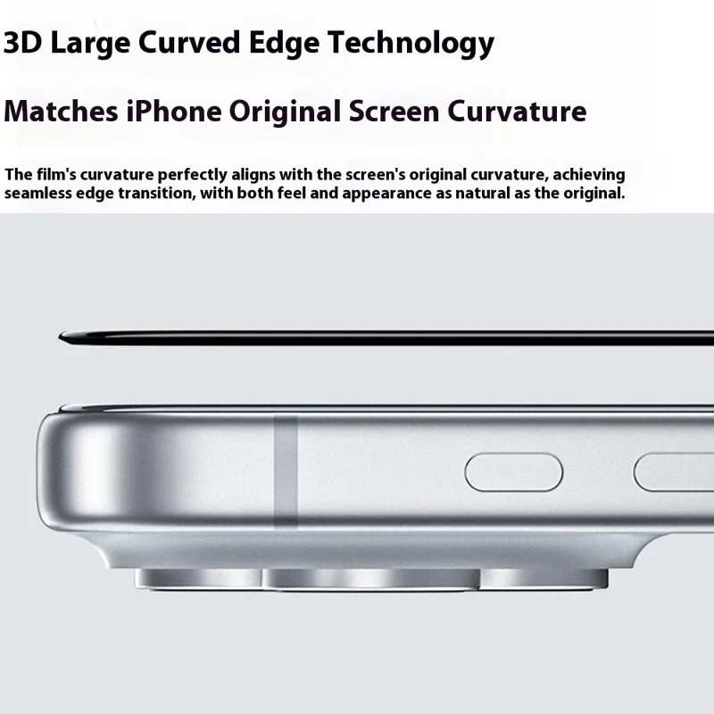 BENKS Zero Arc Series for iPhone 17 Pro Max / 16 Pro Max Anti Spy Privacy Screen Protector High Aluminium-silicon Glass Film