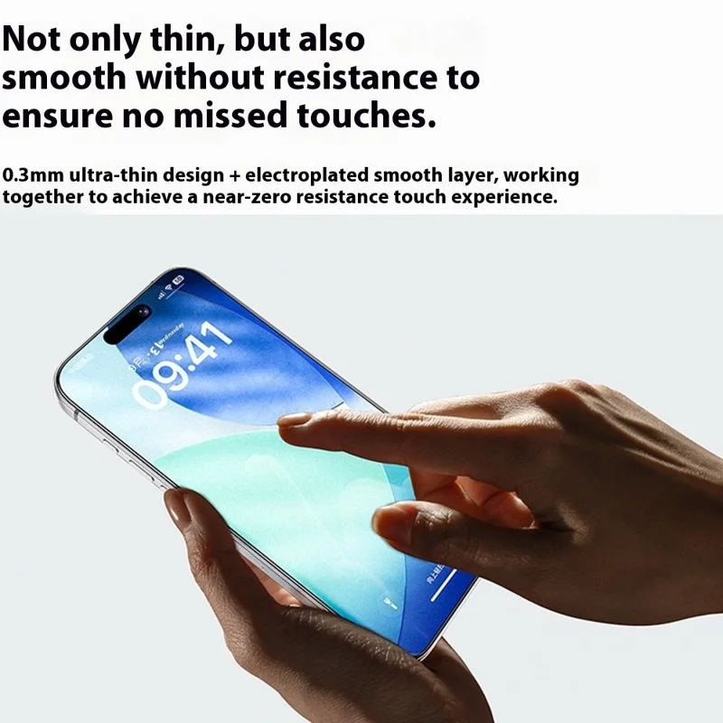 BENKS Zero Arc Series for iPhone 17 Pro Max / 16 Pro Max Anti Spy Privacy Screen Protector High Aluminium-silicon Glass Film