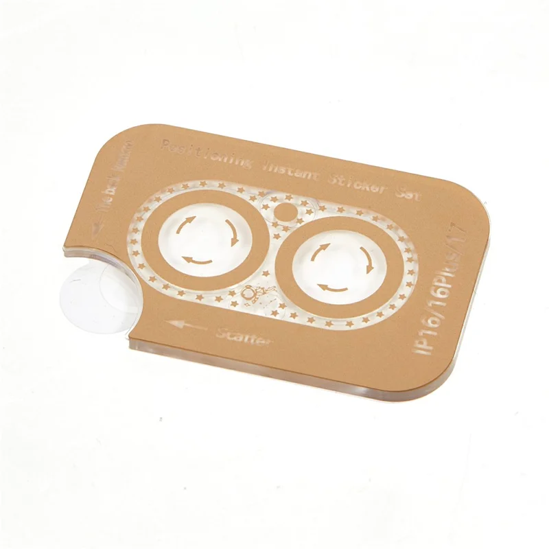 For iPhone 17 Camera Lens Protector Tempered Glass Lens Film with Base Protection