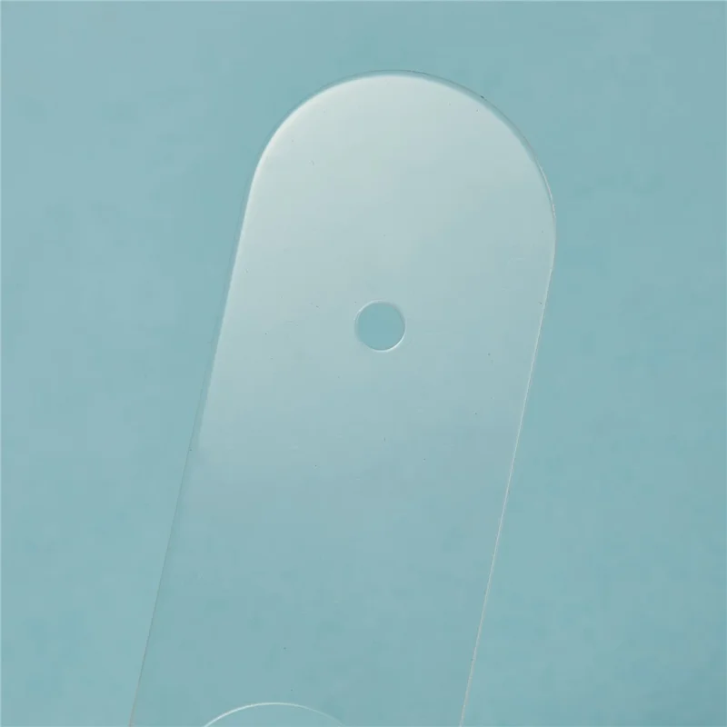 For iPhone Air Camera Lens Protector Black Circle Tempered Glass Lens Film with Base Protection