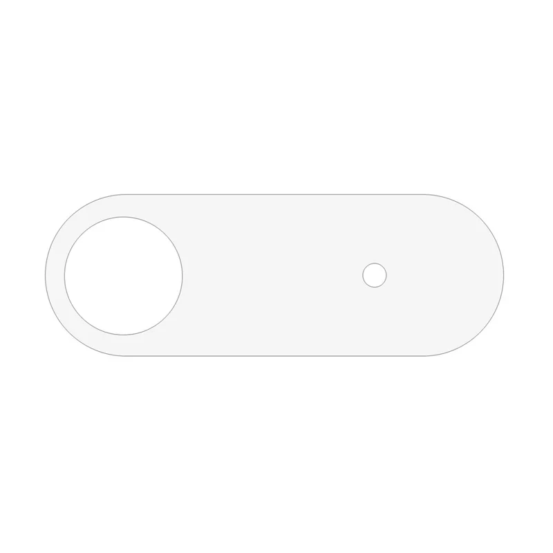 For iPhone Air Camera Lens Protector HD Clear High Aluminium-silicon Glass Lens Film with Base Protection