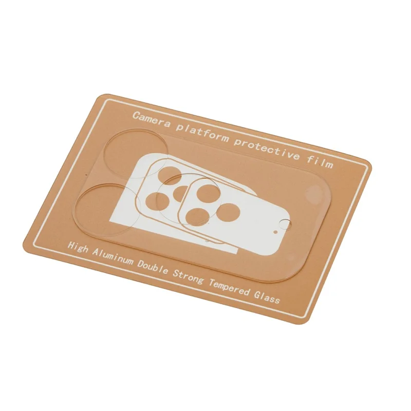 For iPhone 17 Pro Camera Lens Protector HD Clear High Aluminium-silicon Glass Lens Film with Base Protection