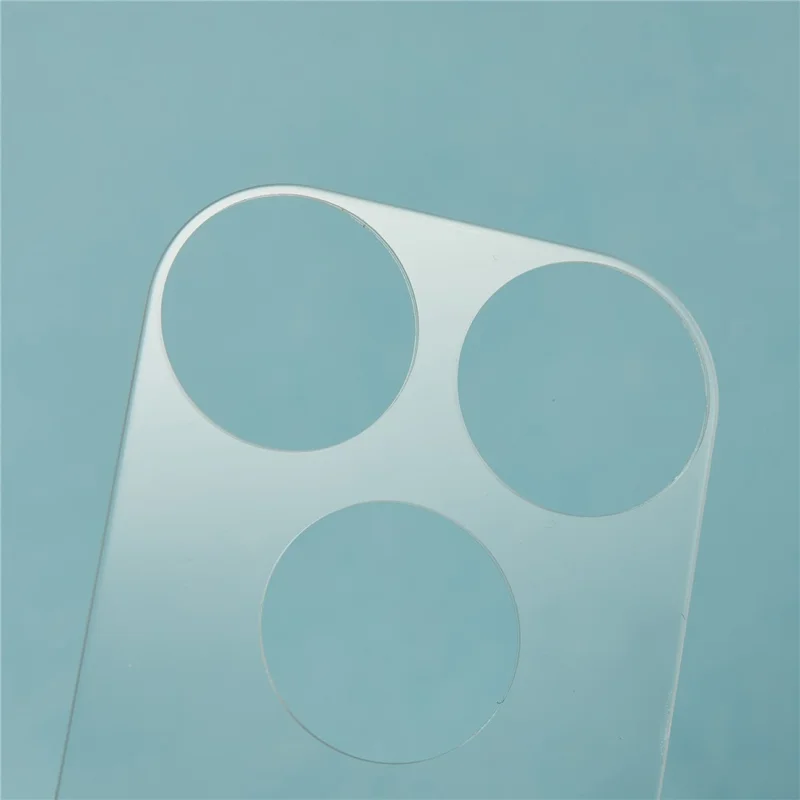 For iPhone 17 Pro Camera Lens Protector HD Clear High Aluminium-silicon Glass Lens Film with Base Protection