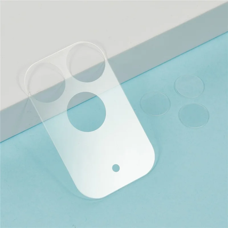For iPhone 17 Pro Camera Lens Protector Tempered Glass Lens Film with Base Protection