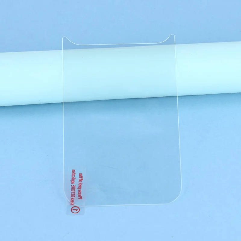 For iPhone 17 Pro Max Tempered Glass Back Film 2.5D Arc Edge Back Protector + Black Circle Lens Film