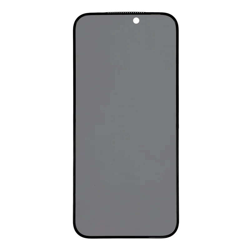 For iPhone 17 Pro Max Privacy Screen Protector 180-Degree Anti-Spy Anti-Explosion PC Edge Tempered Glass Film