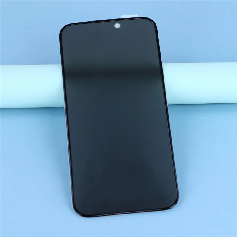 For iPhone 17 Pro Max Privacy Screen Protector 180-Degree Anti-Spy Anti-Explosion PC Edge Tempered Glass Film