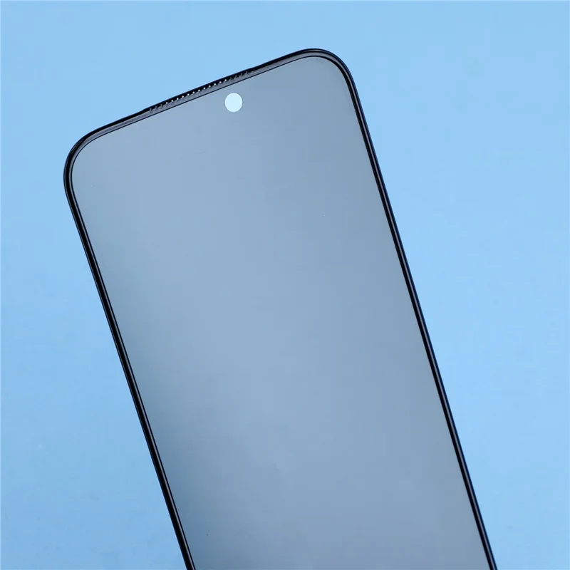 For iPhone 17 Pro Max Privacy Screen Protector 180-Degree Anti-Spy Anti-Explosion PC Edge Tempered Glass Film