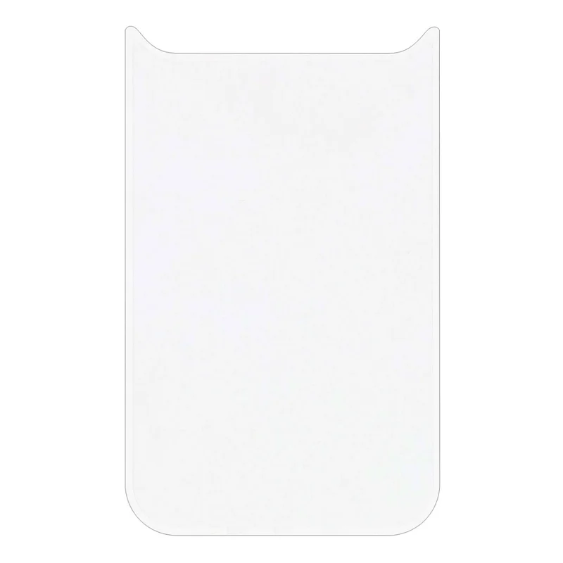 For iPhone 17 Pro Back Screen Protector Clear Explosion-Proof Phone Rear Tempered Glass Film (Side Glue)